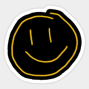 Mr. Smiley Sticker